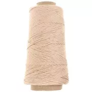 Bobine de cordon coton macramé Organic Cotton Détox XL peigné - Blush x200m