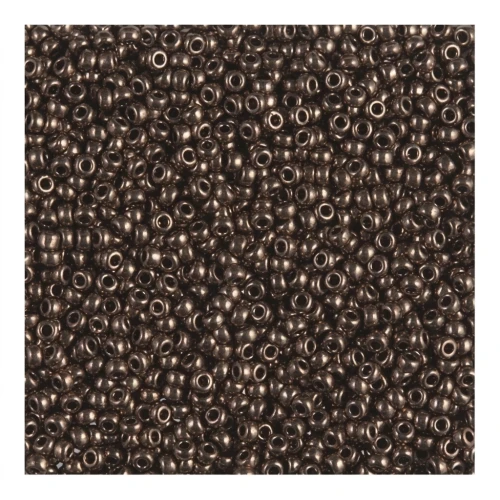 Rocaille Miyuki 15/0 457B - Copper Dark Bronze Metallic x8g
