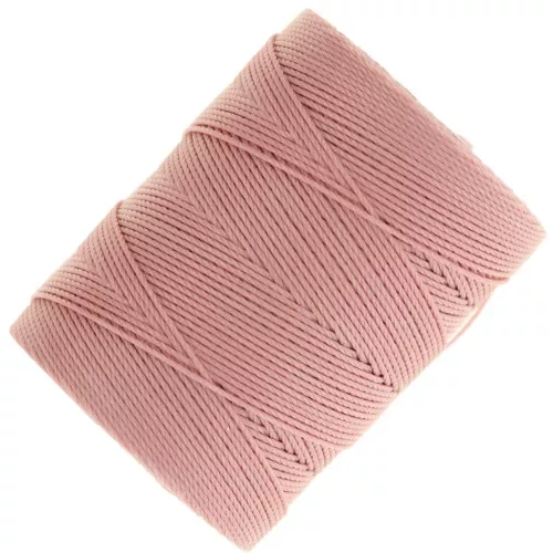 Fil C-LON Fine Weight Bead Cord 0.4 mm - Rose x124m