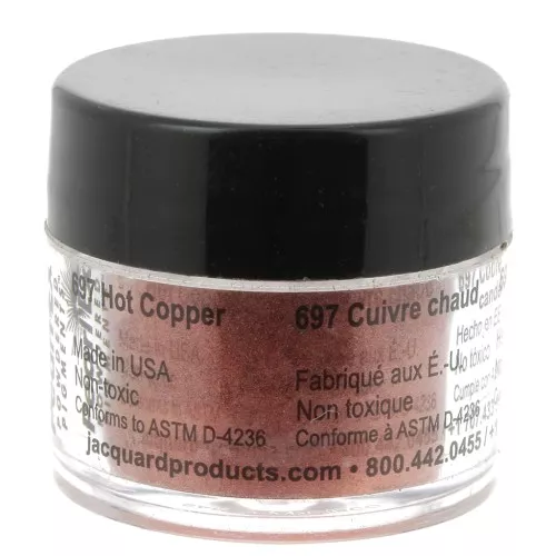 Poudre de mica Pearl Ex pour la pâte polymère - Cuivré chaud n°697 x3g