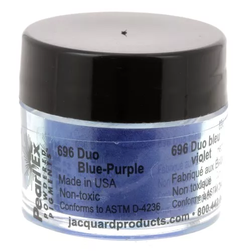 Poudre de mica Pearl Ex pour la pâte polymère - Duo Blue - Purple n°696 x3g