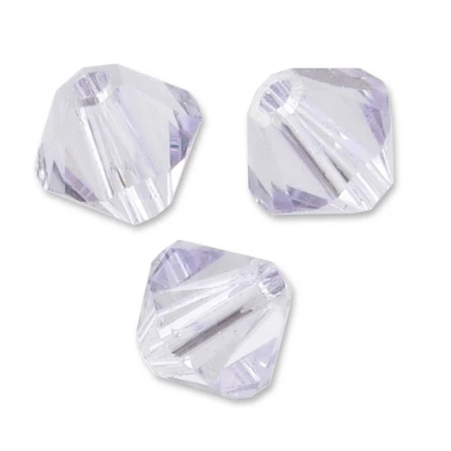 Toupies en cristal PureCrystal 3 mm Smoky Mauve x50
