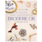 10 leçons pour apprendre la broderie or - 20 créations pour se lancer x1|raw }}