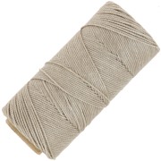 Bobine de fil ciré Linhasita pour micro macramé 1.5 mm - Beige (05) x116m