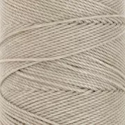 Bobine de fil ciré Linhasita pour micro macramé 1.5 mm - Beige (05) x116m