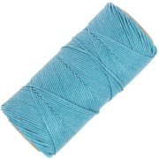 Bobine de fil ciré Linhasita pour micro macramé 1.5 mm - Turquoise (229) x116m