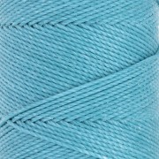 Bobine de fil ciré Linhasita pour micro macramé 1.5 mm - Turquoise (229) x116m
