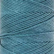 Bobine de fil ciré Linhasita pour micro macramé 1.5 mm - Teal (228) x116m