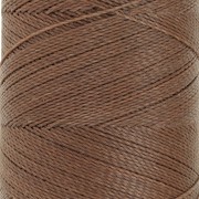 Bobine de fil ciré Linhasita pour micro macramé 0.5 mm - Marron clair (790) x335m