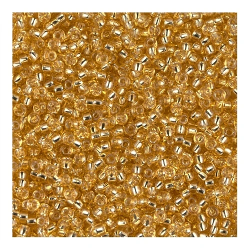 Rocaille Miyuki 15/0 0003 - Gold Silver Line x8g
