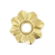 Fleur à riveter 10 mm doré