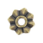 Fleur à riveter 10 mm bronze|raw }}