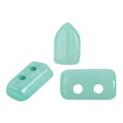 Perles en verre Piros® par Puca® 2x5 mm - Blue Green Opal x10g|raw }}