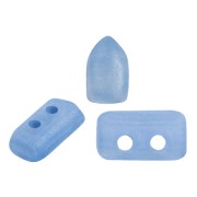 Perles en verre Piros® par Puca® 2x5 mm - Blue Opal Mat x10g|raw }}
