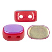 Perles en verre Lipsi® par Puca® 4x6 mm - Grenadine Opal AB x10g|raw }}