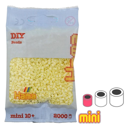 Perles à repasser Hama MINI 2.5 mm Crème (n°02) x2000