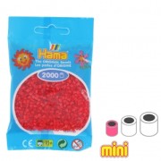 Perles à repasser Hama MINI 2.5 mm Rouge (n°05) x2000|raw }}