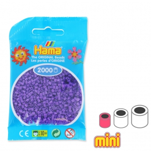 Perles à repasser Hama MINI 2.5 mm Violet (n°07) x2000