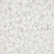 Rocaille Miyuki 8/0 0471 - White Pearl AB x8g|raw }}