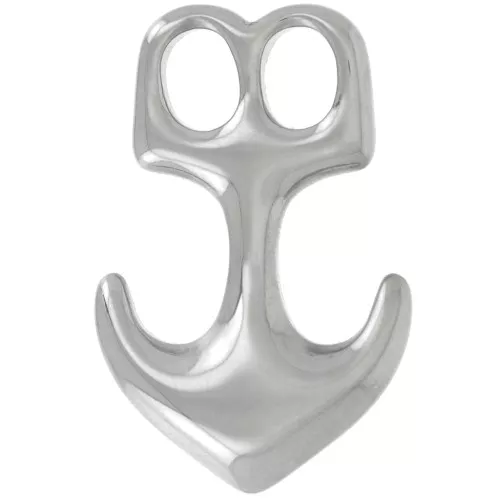Fermoir crochet ancre 33x22 mm - Acier inoxydable 316L x1