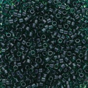 Miyuki Delica 11/0 DB0275 - Lined Emerald Luster x8g