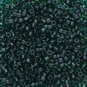 Miyuki Delica 11/0 DB0275 - Lined Emerald Luster x8g