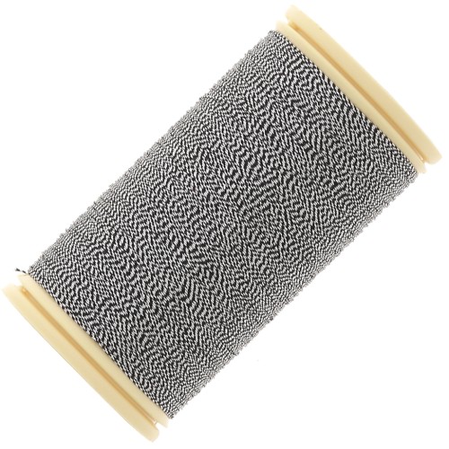 Fil à broder Au Chinois Metallic n°40 - Argent Chiné (125) x100m