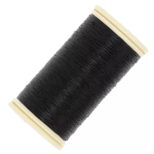 Fil à broder Au Chinois Metallic n°40 - Noir (170) x100m