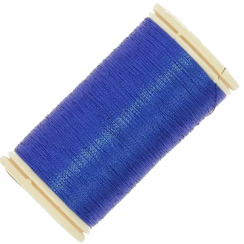 Fil à broder Au Chinois Metallic n°40 - Bleu Dur (240) x100m