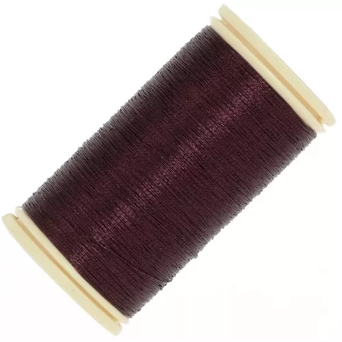 Fil à broder Au Chinois Metallic n°40 - Bordeaux (255) x100m