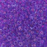 Rocaille Miyuki 11/0 352 - Fuchsia Lined Aqua Luster x8g