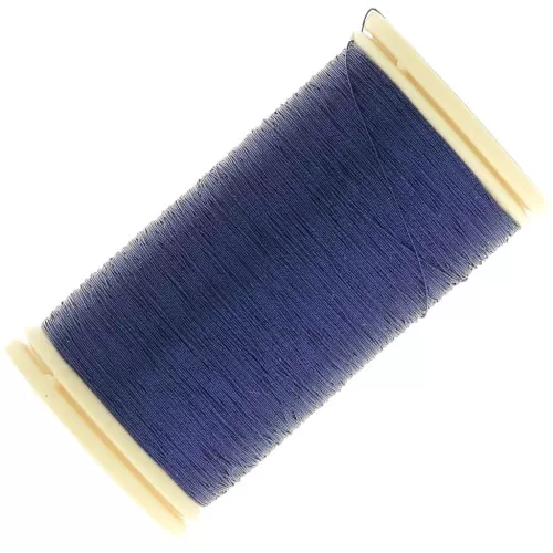 Fil à broder Au Chinois Metallic n°40 - Marine (265) x100m