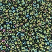 Rocaille Miyuki 11/0 468 - Malachite Green Iris Metallic x8g