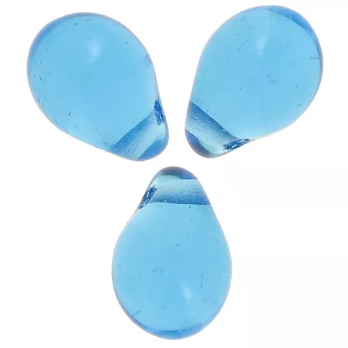 Gouttes 5x7 mm - Aquamarine x25