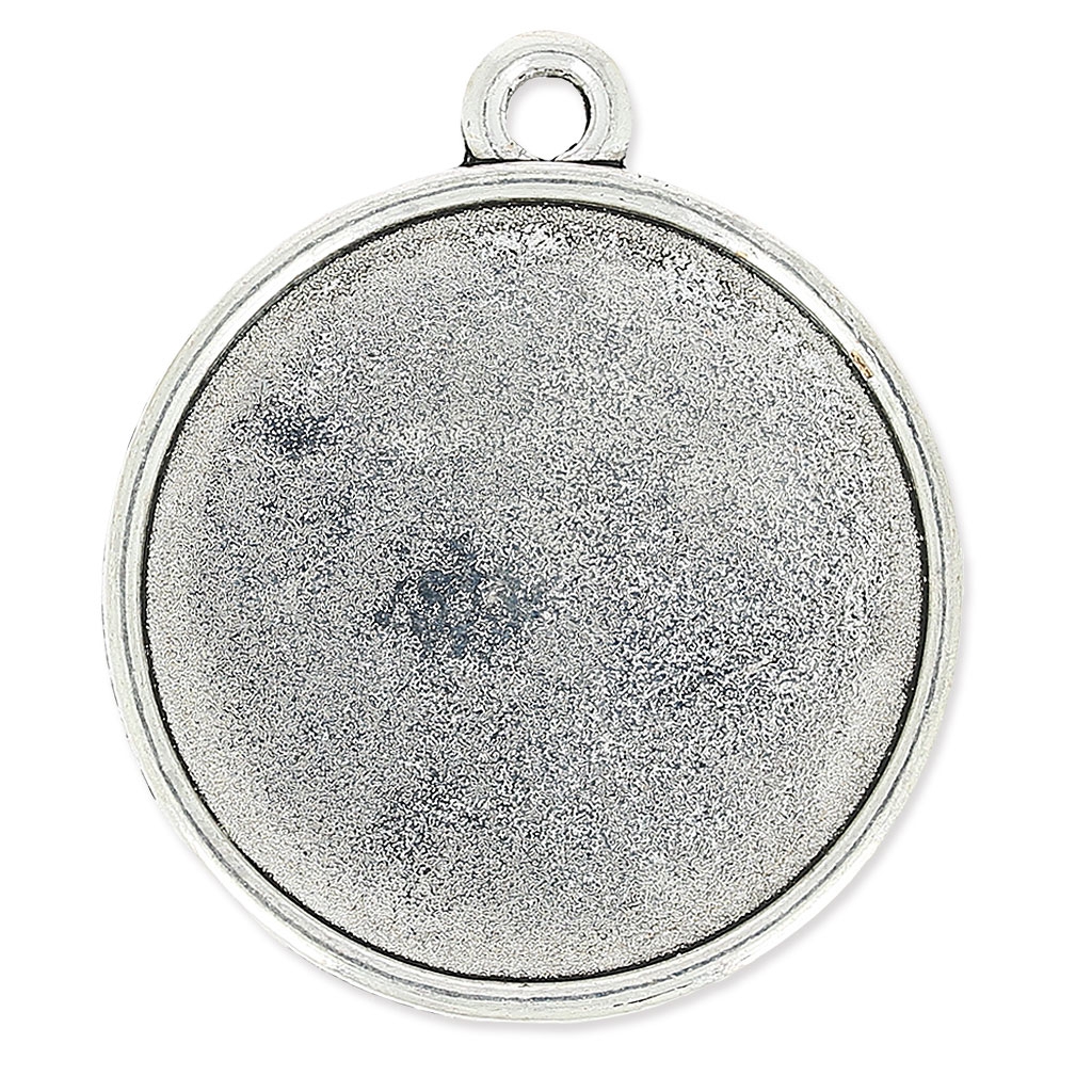 Pendentif Croix De Fer LGBT Motard - Médaillon En Métal Argenté Vieilli 25mm - Neuf Avec étiquette