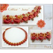 Khéops® par Puca® 6 mm Red Coral x10g