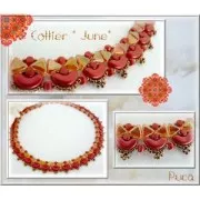 Khéops® par Puca® 6 mm Red Coral x10g