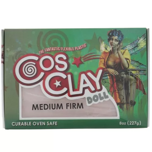 Pâte polymère Cosclay Doll - Medium Firm - Warm Beige x227g