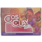 Pâte polymère Cosclay Deco - Rouge x227g|raw }}