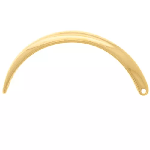 Intercalaire design pour bracelet 70x8.5 mm - Doré à l'or fin x1