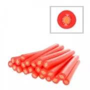 Cane en pâte polymère 5x50 mm Tomate x1
