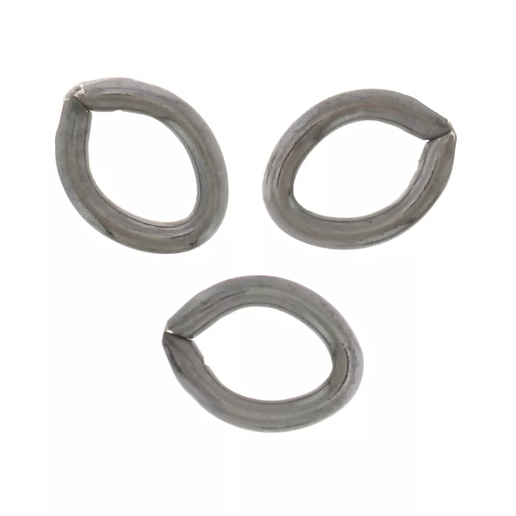 My-Bead Anneaux Ouverts Argent 925 - Lot De 6 Pour Création Bijoux DIY - Diamètre 2mm