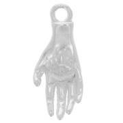 Pendentif main 18x7 mm - motif oeil - Argent 925 x1|raw }}