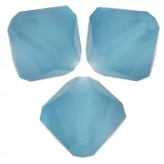 Perles toupies Preciosa - Rondelle Bead 6 mm - Indicolite matt x12