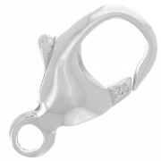 Fermoir mousqueton 11 mm - Argent 925 x1|raw }}