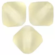 Perles toupies Preciosa - Rondelle Bead 6 mm - Jonquil matt x12