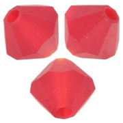 Perles toupies Preciosa - Rondelle Bead 6 mm - Light Siam matt x12|raw }}