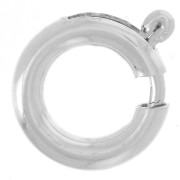 Fermoir à ressort 8 mm sans anneau - Argent 925 x1 