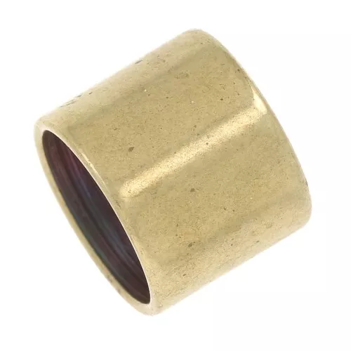 Embout tube pour corde 10 mm - Laiton antique x1