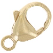 Fermoir mousqueton 13 mm - Gold filled (or laminé) x1|raw }}